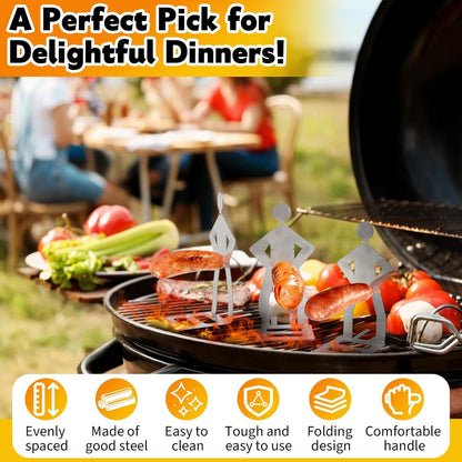Stainless Steel BBQ Sausage Holder