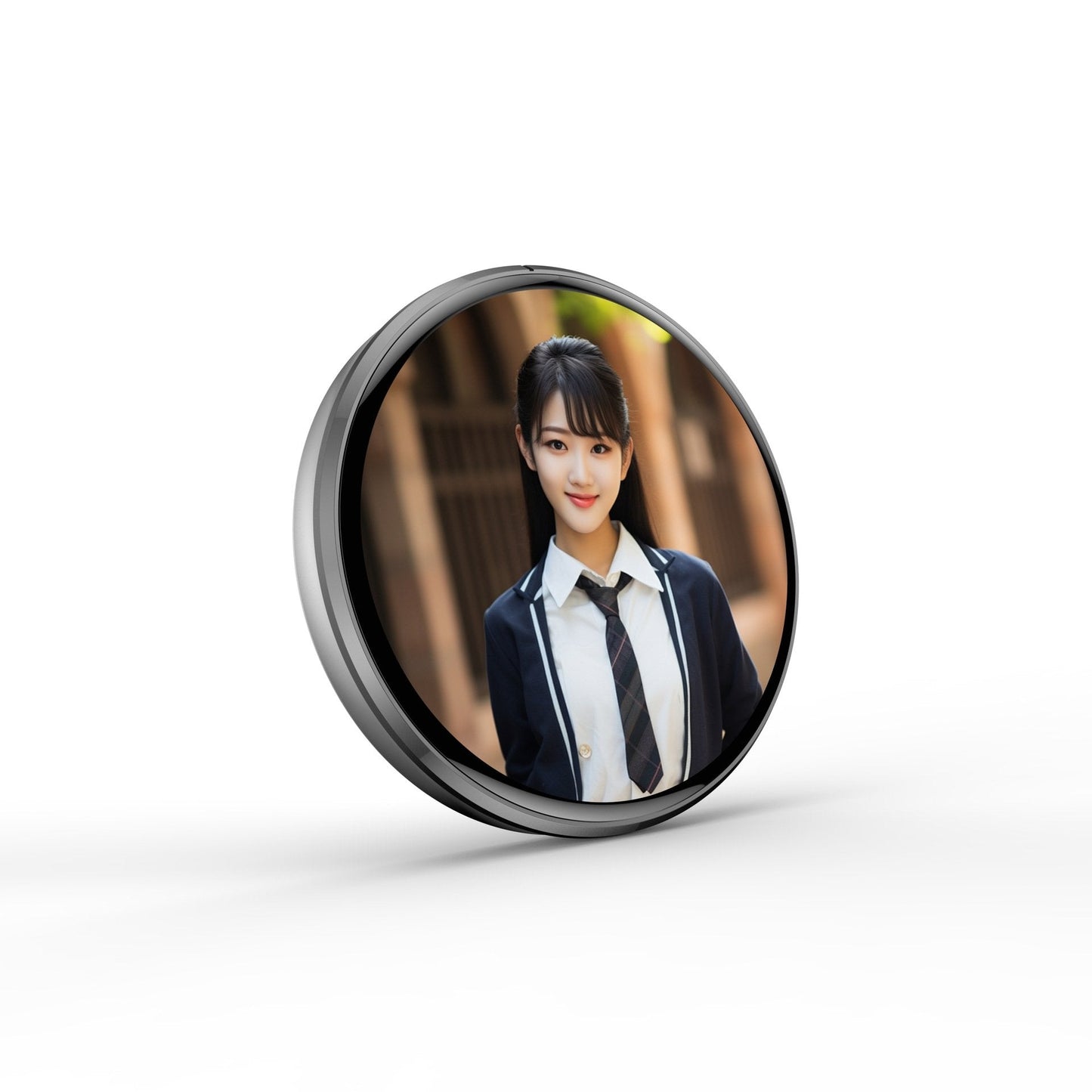 📱 Pixel Touch Digital Badge-skärm – 📸 500mAh Lätt Foto/Video/GIF-nål