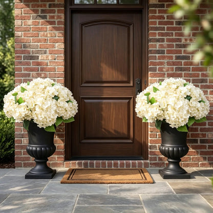 🌼Artificial hydrangeas for outdoor use – UV-resistant, waterproof, and wind-resistant💐🌸