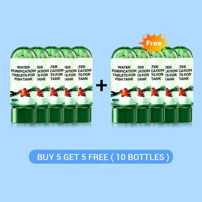 🐠 LIMITED-TIME 50% OFF! 💥 Powerful Aquarium Water Purification Tablets – Clarifies Water, Removes Toxins, Safe for Fish ✨