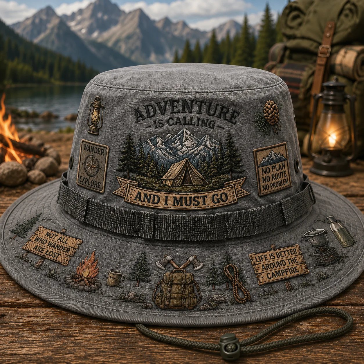 🌲Adventure is a way of life – Boonie hat