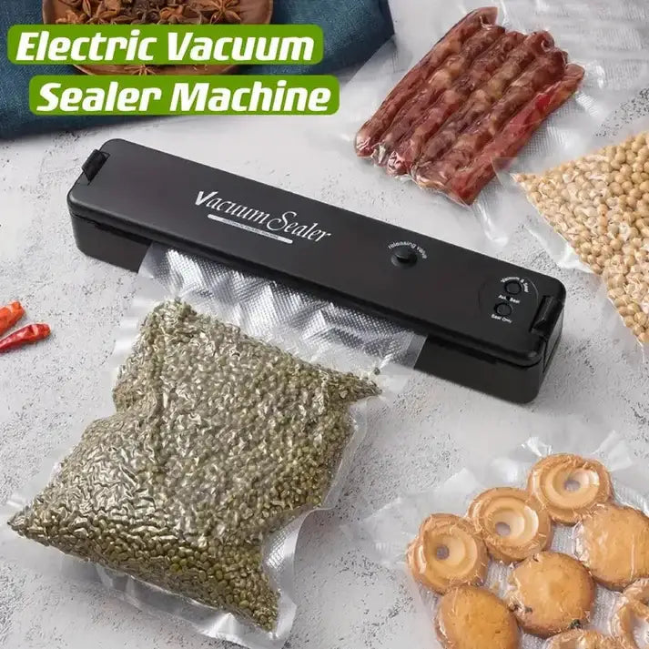 🥡 50% RABATT! 🎉 Matsparande Vakuumförslutare – Tätt Lock, Lång Hållbarhet & Enkel Att Använda 🍲📦