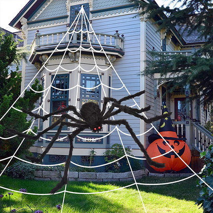 Halloween Glowing Spider Web Lights