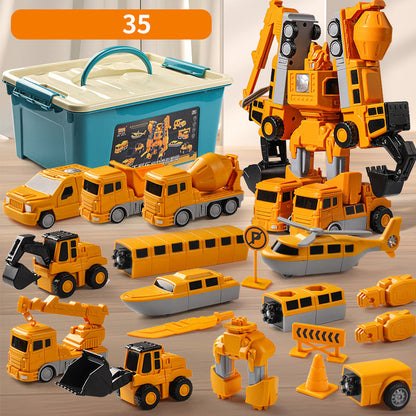 Magnetic Transform Engineering bilmonterade leksaker