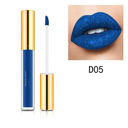Hot sale-Metallic flytande diamantglitter läppstift🔥Köp 1 få 1 gratis