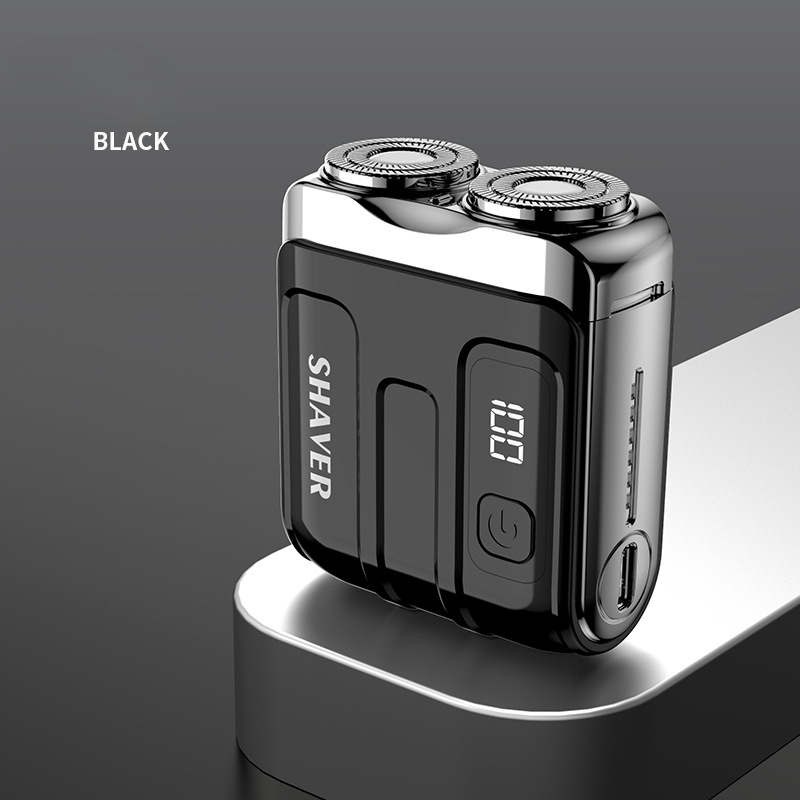 ⚡ LIMITED-TIME 50% OFF! 💥 Portable Mini Men's Electric Shaver – AI Beard Sensing, Magnetic Head, Fast Charge ✨