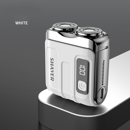 ⚡ LIMITED-TIME 50% OFF! 💥 Portable Mini Men's Electric Shaver – AI Beard Sensing, Magnetic Head, Fast Charge ✨