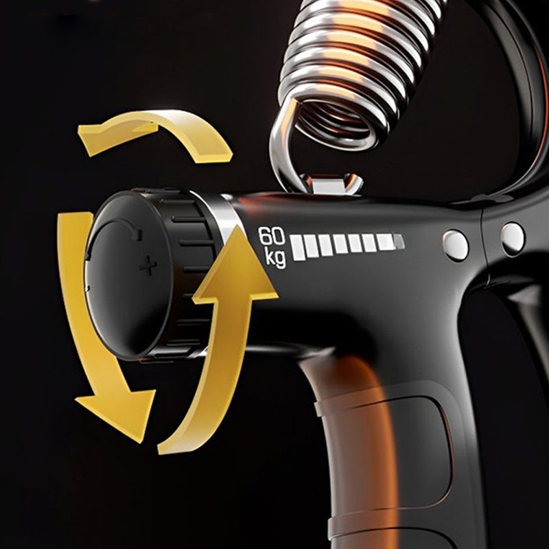 💪 50% RABATT NU! ✨ Justerbar räkne- och handgreppsstyrketränare – 5 motståndsnivåer, LCD-räknare och bärbar design 🔋