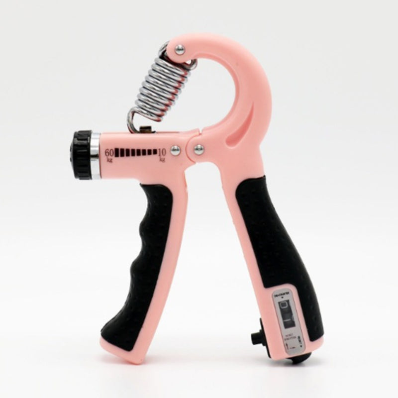 💪 50% RABATT NU! ✨ Justerbar räkne- och handgreppsstyrketränare – 5 motståndsnivåer, LCD-räknare och bärbar design 🔋