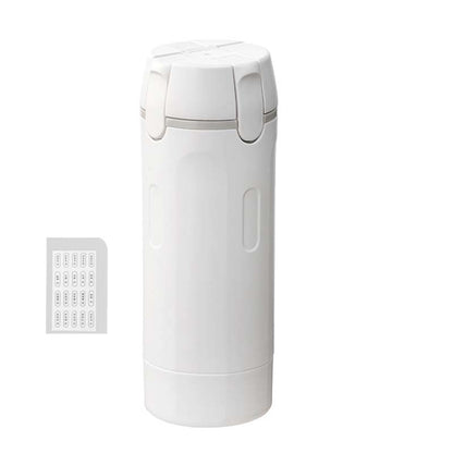 4-i-1 påfyllningsbara resedispenserflaskor