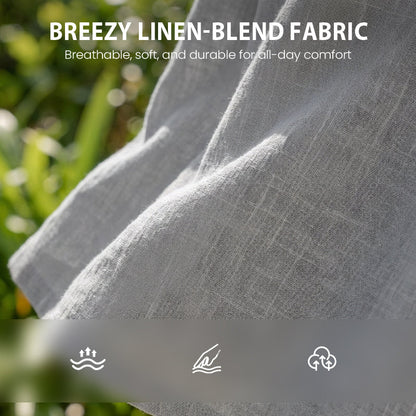 Herrhuvtröja och byxor i ledig passform – 2-delat set