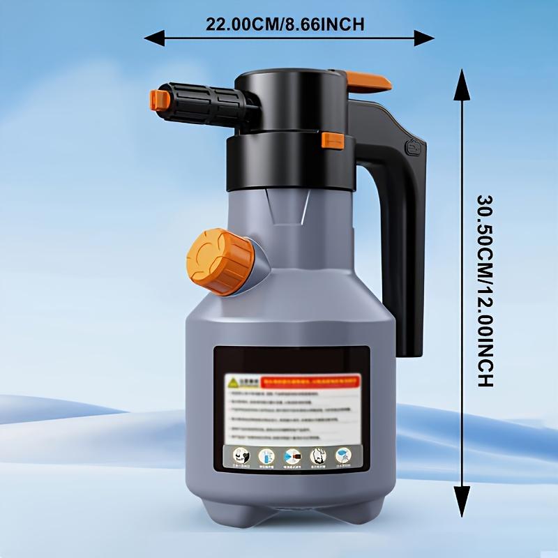 Elektrisk skumpistol för biltvätt, handhållen högtryckstvätt, multifunktionell, stor kapacitet, lång batteritid, för bilar, kök, hushållsrengöring