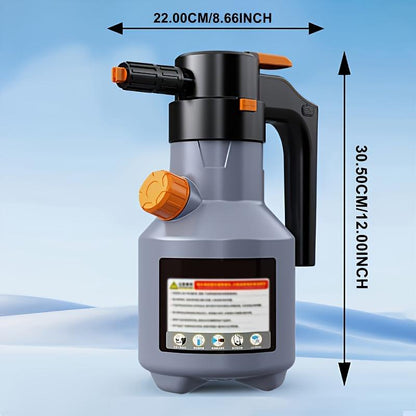 Elektrisk skumpistol för biltvätt, handhållen högtryckstvätt, multifunktionell, stor kapacitet, lång batteritid, för bilar, kök, hushållsrengöring
