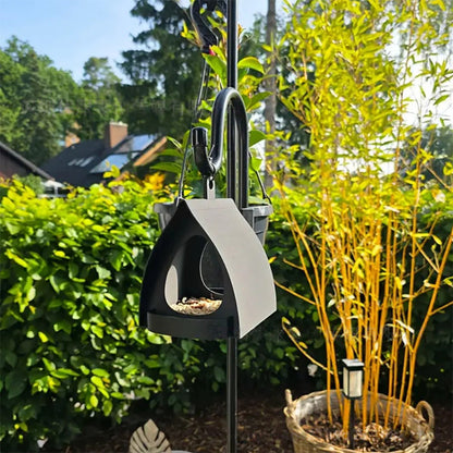 📢📢50% RABATT!! ⏰Hängande fågelmatare för trädgården med tak🐦