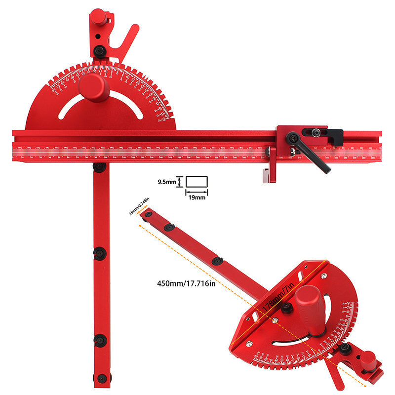 Precision Aluminium Geringsmätare