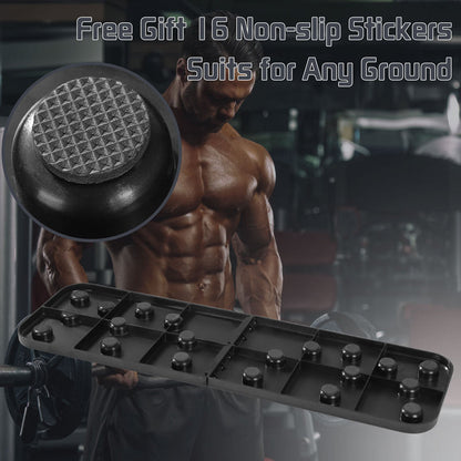 Fällbar multifunktionell push-up-bräda – Förvandla din träning när som helst, var som helst!