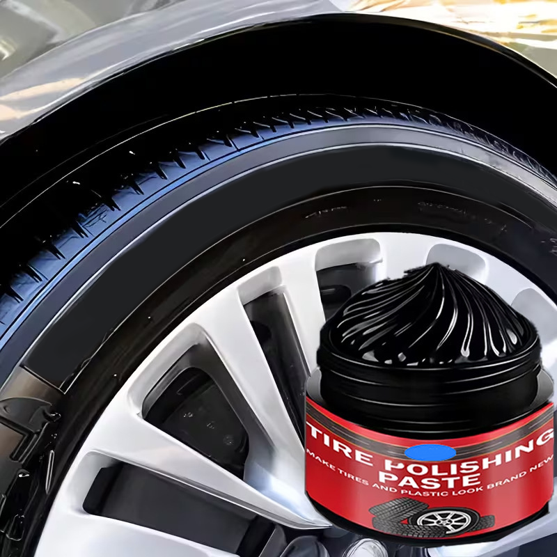 🏆 Last Day Special:🚗✨ Car Tire & Plastic Trim Renewal Paste – Restores Shine, Prevents Cracking & Easy Application