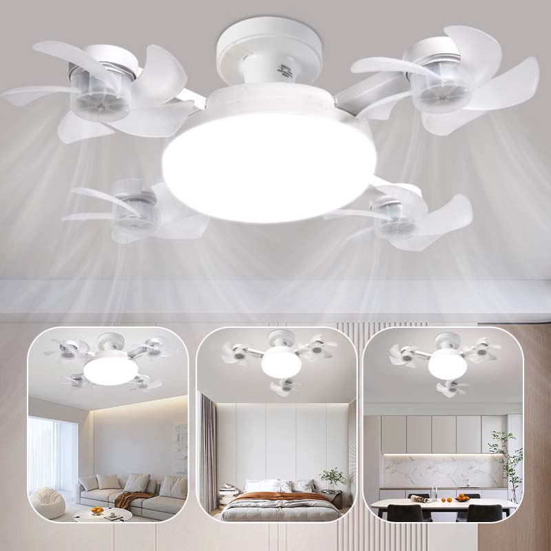 🌀 50% off💥Ceiling fan with LED light and remote control