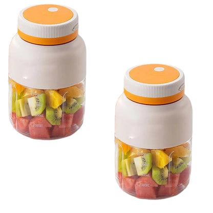 🎉 2026 Sale — Over 82,000 Sold! 🥤 High-Capacity Cordless Juicer Cup – 1300ml Turbo Blender with 6-Blade Vortex 🌀