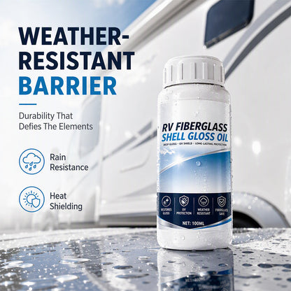 🚐 LIMITED‑TIME 50% OFF! ✨ RV Fiberglass Gloss Oil Shine Restorer – UV‑Protective, Easy‑Apply, Long‑Lasting ✨