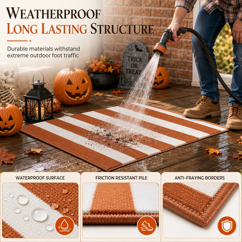 🚪 LIMITED‑TIME 50% OFF! ✨ Simple Striped Non‑Slip Door Mat – Stain‑Resistant, Durable, Multi‑Size ✨