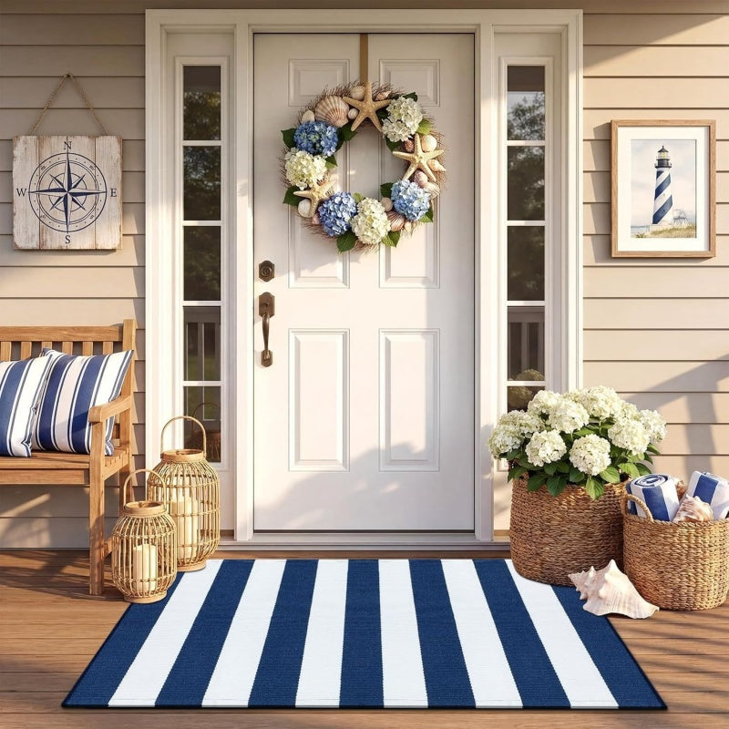 🚪 LIMITED‑TIME 50% OFF! ✨ Simple Striped Non‑Slip Door Mat – Stain‑Resistant, Durable, Multi‑Size ✨