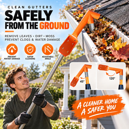 ✨🌧️ Adjustable Gutter Cleaning Tool