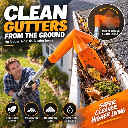 ✨🌧️ Adjustable Gutter Cleaning Tool