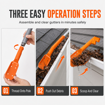 ✨🌧️ Adjustable Gutter Cleaning Tool
