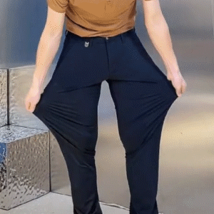 🔥Klassiska byxor med hög stretch för män🔥