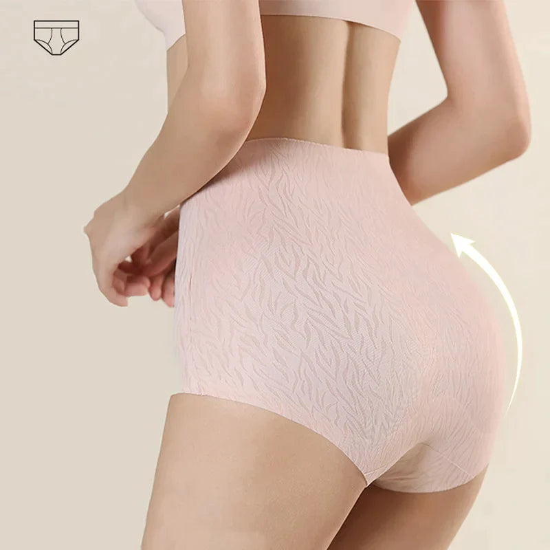 ( 🎁 2024 Nytt År Hot Sale 70% rabatt🎁)Pay1 Få 2(3paket)🌷Fresh Sömlösa Butt Lift-trosor med hög midja