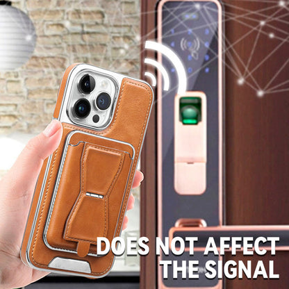 Multifunktionell korthållare Magnetisk Hållare Mobiltelefonfodral