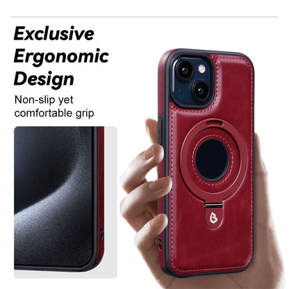 Magnetisk läderhållare Mobiltelefonfodral