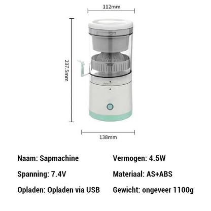 🔥Tidsbegränsat erbjudande! 50% rabatt🔥 Bärbar Usb Mini Elektrisk Laddningsbar Mixer